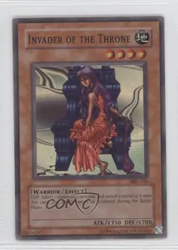 Invader of the Throne Unlimited YuGiOh Magic Ruler Booster #MRL-026 2002 READ - Image 1