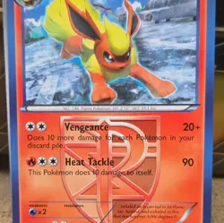 # Pokemon TCG Flareon Plasma Freeze Uncommon 12/116 Vintage Near Mint NM - Image 1