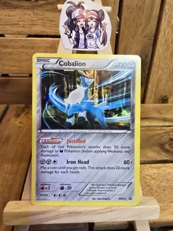 Cobalion (Cracked Ice Holo) BW72 HP Black And White Promo Holo Pokemon - Image 1