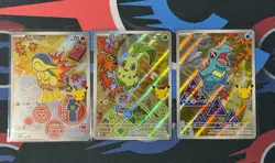 Pokemon First Partner Illustration Collection Series 2 GEN 2 JOHTO SET - Image 1