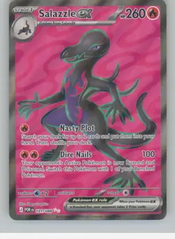 Salazzle ex 101/088 Ultra Rare Perfect Order Pokemon Holo Near Mint - Image 1