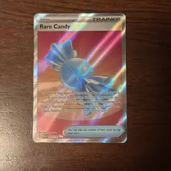 Rare Candy 175/132 Me01: Mega Evolution Full Art Holo Pokemon TCG - Image 1