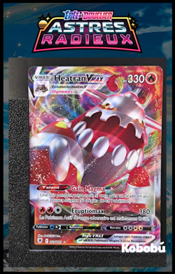 Carte Pokemon Heatran VMAX 026/189 EB10 Astres Radieux Epee Et Bouclier - Image 1