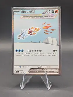 Pokemon TCG Eiscue EX 222/197 Obsidian Flames Special Illustration Rare - Image 1