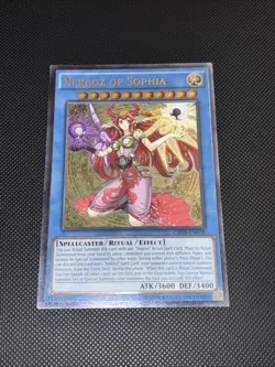 Yugioh - Nekroz of Sophia (UTR) Ultimate Rare - CROS-EN038 - Light Play - Image 1