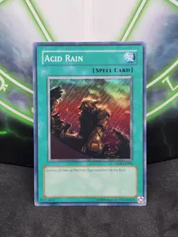 Yugioh Acid Rain DL8-EN001 Duelist League Super Rare NM - Image 1
