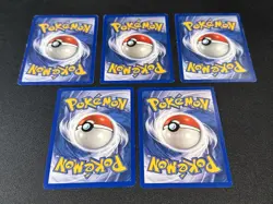 Yuka Morii Pokemon Card Lot 5 Cards Vintage Mixed Sets Neo EX Dragon - Image 2