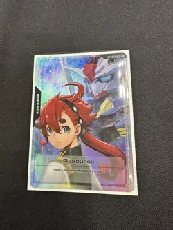 Gundam Card Resource Suletta Mercury Aerial RP-009 P Promo ENGLISH GEN CON 2025 - Image 1