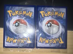 Pokemon Cards Zacian V SWSH076 and Zamazenta V SWSH077 Gold Sealed Promos SEALED - Image 2