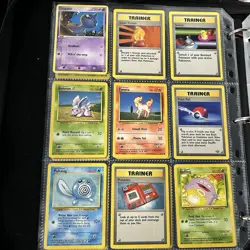 Vintage Pokemon Binder lot collection Cards wotc holos LVL X Prime Ex And More - Image 4
