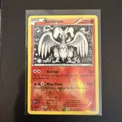 Pokemon Reshiram 28/113 Legendary Treasures Reverse Holo Card - Image 1
