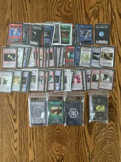 Star Wars CCG Customizable Card Game Trading Cards 1995 ~140 cards - Image 1