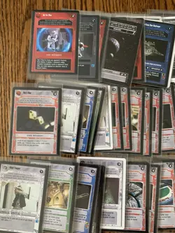 Star Wars CCG Customizable Card Game Trading Cards 1995 ~140 cards - Image 2