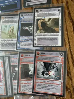 Star Wars CCG Customizable Card Game Trading Cards 1995 ~140 cards - Image 5