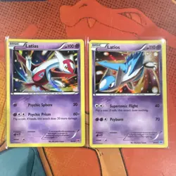 Pokemon TCG Latias & Latios Holo 30/30 Basic Cards 2015 (2) - Image 1