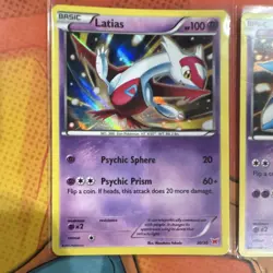 Pokemon TCG Latias & Latios Holo 30/30 Basic Cards 2015 (2) - Image 2