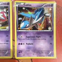 Pokemon TCG Latias & Latios Holo 30/30 Basic Cards 2015 (2) - Image 3