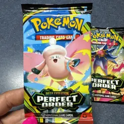 Pokemon Mega Evolution Perfect Order 4pk Brand New Trading Cards - Image 2