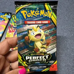 Pokemon Mega Evolution Perfect Order 4pk Brand New Trading Cards - Image 4