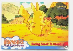 Racing Cheek To Cheek #48 Topps The First Movie Trading Cards Pokemon LP - Image 1