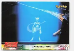 Introductions #21 Topps The First Movie Trading Cards Pokemon Lightly Played - Image 1