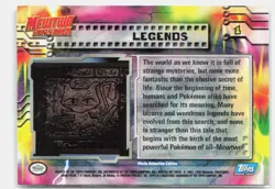 Legends #1 Topps The First Movie Trading Cards Pokemon Lightly Played - Image 2
