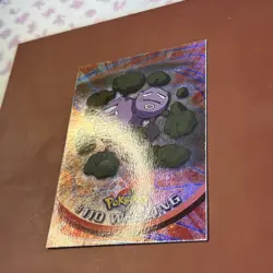 Topps Pokemon Foil Weezing #110 1998 Series 2 TV Animation Rainbow Foil - Image 4