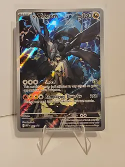 Nintendo Pokemon TCG N's Zekrom 031 MEW Promo Full Art Holo - Image 1