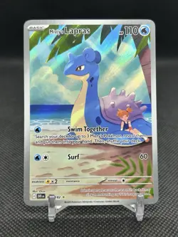 Misty's Lapras 194/182 Destined Rivals Illustration Rare Holo Pokemon - Image 1