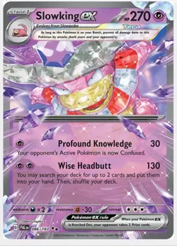 Slowking ex - 086/193 - Double Rare - Paldea Evolved - Ultra Rare - NM/M - Image 1