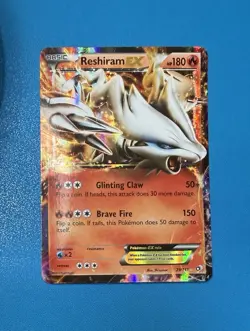 Pokemon TCG Reshiram EX Ultra Rare Legendary Treasures 29/113 - Image 1