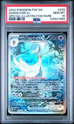 Pokemon Gardevoir ex Paldean Fates Special Illustration Rare #233 PSA 10 - Image 1