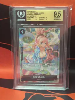 One Piece SHIRAHOSHI #OP05-082 Alt Art Rare PRB BGS Graded 9.5 Not PSA CGC TAG - Image 2