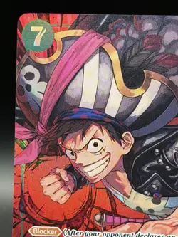 Monkey.D.Luffy (041) (Alternate Art) OP02-041 Paramount War Foil - Image 2