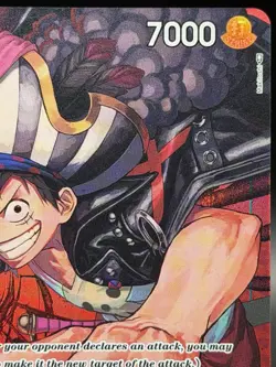 Monkey.D.Luffy (041) (Alternate Art) OP02-041 Paramount War Foil - Image 3