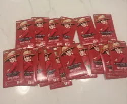 X16 ✅One Piece OP13 Carrying on His Will Sleeved Booster Pack Packs Sealed - Image 1
