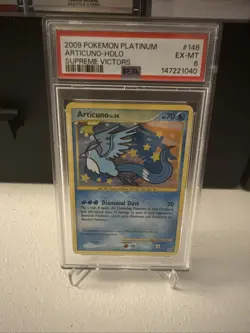 2009 POKEMON PLATINUM SUPREME VICTORS #148 ARTICUNO-HOLO PSA 6 - Image 1