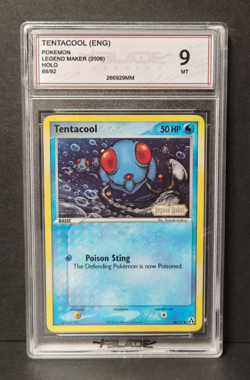 Tentacool Stamped EX Legend Maker 66/92 ENG Blade 9 - Carta Pokemon Gradata - Image 1