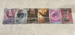 Pokemon TCG Mega Evolution Perfect Order Lot Of IRs/ Full Arts Lot Of 6 NM - Image 1