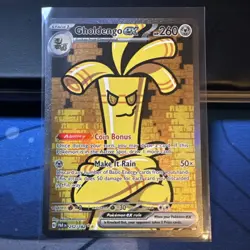 Pokemon TCG Gholdengo EX 252/182 Sv04: Paradox Rift Special Illustration Rare - Image 1