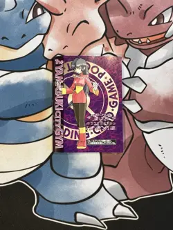 Sabrina Gym Challenge Manual Only Japanese Pokemon Card Manual Yamabuki CIty - Image 1