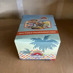 Pokemon 2025 World Championships Deck Display BOX (8 Decks) Sealed (see photos) - Image 1