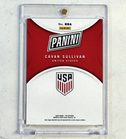 2025 National Silver Pack #RR6 CAVAN SULLIVAN Rated Rookie Orange Foil /199 USA - Image 2