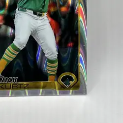 Nick Kurtz Rookie Wave Refractor Insert 2025 Topps Chrome Baseball #USC178 Mint - Image 4