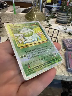 2002 POKEMON LEGENDARY COLLECTION # 68/110 BULBASAUR REVERSE HOLO 💎HP💎 - Image 2