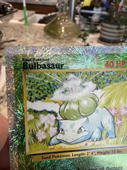 2002 POKEMON LEGENDARY COLLECTION # 68/110 BULBASAUR REVERSE HOLO 💎HP💎 - Image 3