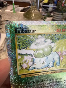 2002 POKEMON LEGENDARY COLLECTION # 68/110 BULBASAUR REVERSE HOLO 💎HP💎 - Image 4