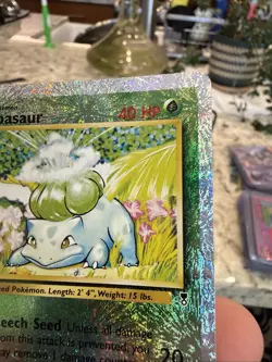 2002 POKEMON LEGENDARY COLLECTION # 68/110 BULBASAUR REVERSE HOLO 💎HP💎 - Image 5