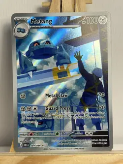 Pokemon TCG Metang 094/086 Chaos Rising Illustration Rare Holo - Image 1