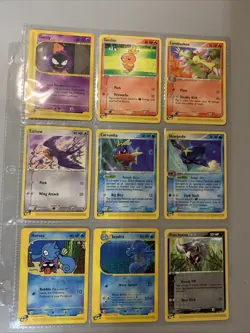 Pokemon TCG Lot of 9 E-Reader Series Cards LP/NM Ruby&Sapphire 2003 Set - Image 1